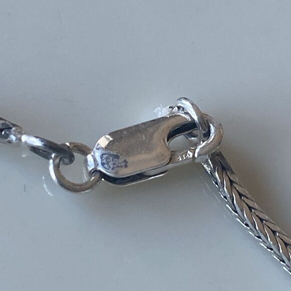 Jasper/Onyx and sterling silver set - Picture 5 of 7